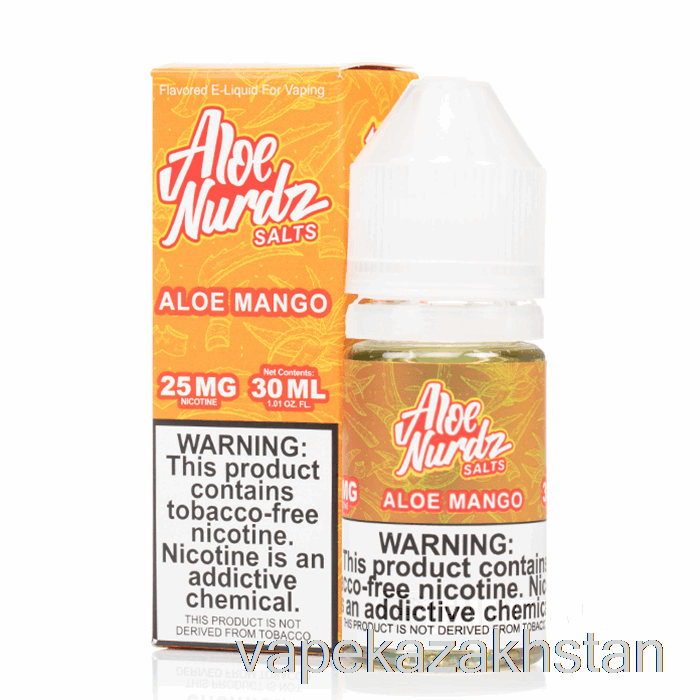 Vape Kazakhstan Aloe Mango - Cloud Nurdz Salts - 30mL 50mg